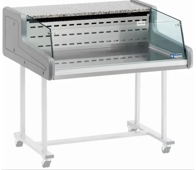 Hoge Kwaliteit HorecaTraders Vitrine Toonbank | Gekoeld +4°C / +6°C | Self-Service 1500x930x(H)346mm