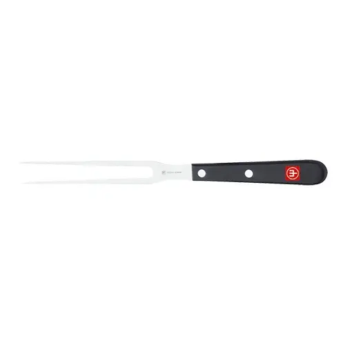 Seizoensaanbieding HorecaTraders Vleesvork | RVS | Kunststof | 24,5 cm