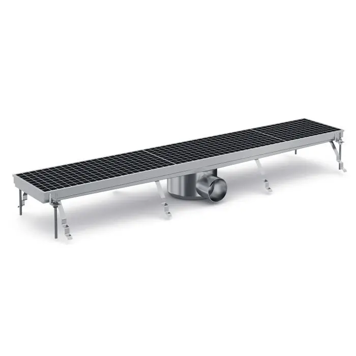 Combisteel RVS Vloerput | 114,4(B)x20(D)x14(H) cm Fabrieksprijs