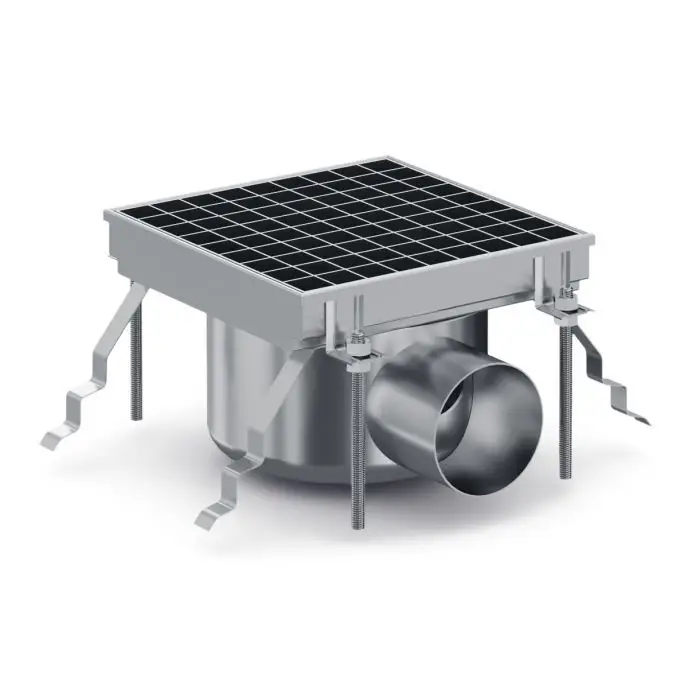 Combisteel Vloerput RVS20 x 20 x 13,1 cm Actieprijs