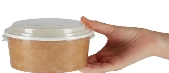 Fabrieksprijs HorecaTraders voedselbakjes met deksel recyclebaar 700ml (150 stuks)