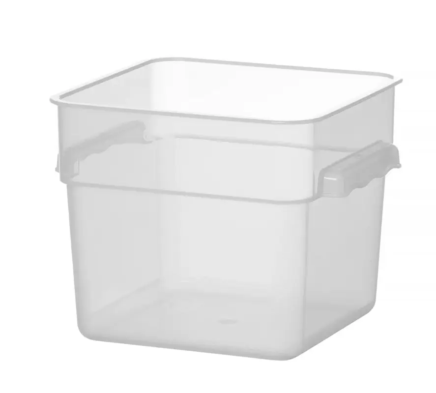 Op = Op HorecaTraders Voedselcontainer | Schaalverdeling | Polypropylene| −40°C tot +70°C | 190x190x(h)180cm