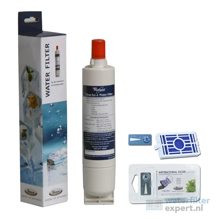 Whirlpool Waterfilter & Luchtfilter SBS200 / ANT001 (set) Koopje