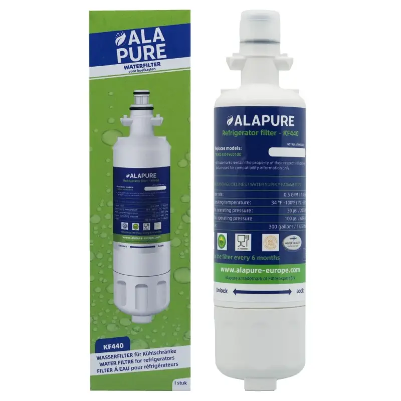 Favoriet Alapure Waterfilter geschikt voor Arcelik 4874960100 / GNEV422X