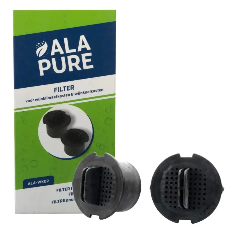 Korting Alapure ALA-WK02 Compatible met Miele Wijnklimaatkast Filter 9447050 (2 St.)