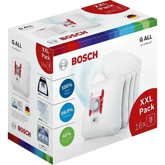 Gecertificeerd Bosch Stofzuigerzak Type G All 17002095