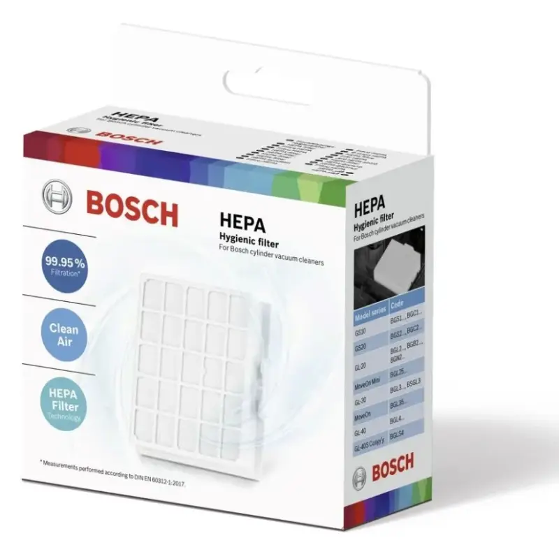 Bosch Krachtig hygiënefilter 17008985 Weekendaanbieding
