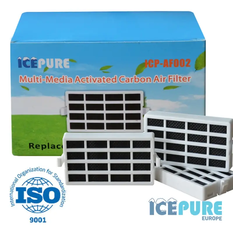Beste Prijs Alapure Luchtfilter geschikt voor Whirlpool Microban ANT001 / 481248048172 (3 St.)