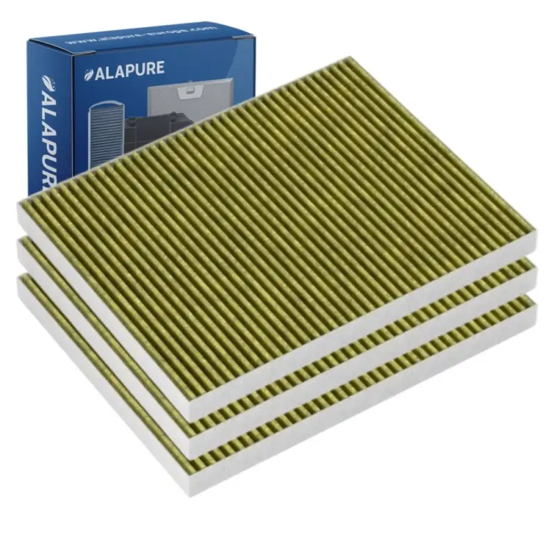 Alapure CleanAir Plus Koolstoffilter geschikt voor Gaggenau 11034226 / 17004037 / AA200121 (3 St.) Speciale Aanbieding