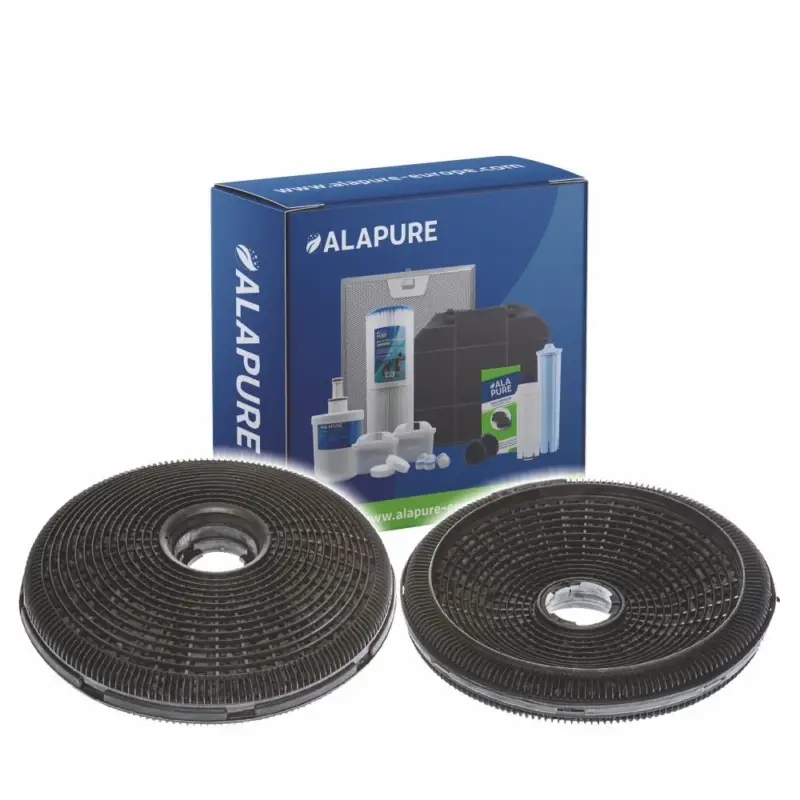 Alapure HFK801 Koolstoffilter Geschikt voor ECFB02ST / 89992564 / Model 190 / 74X3895 / 49002519 / ECFB02 (2St.) Seizoensaanbieding