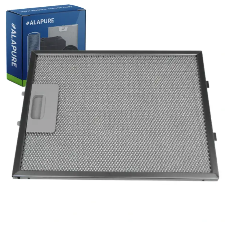 Betrouwbaar Alapure Metaalfilter geschikt voor Whirlpool 481248048083 215x268x8mm