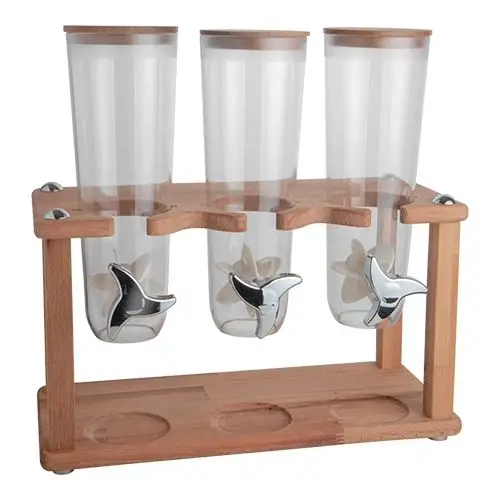 Direct Beschikbaar muesli dispenser |3x1,5L|