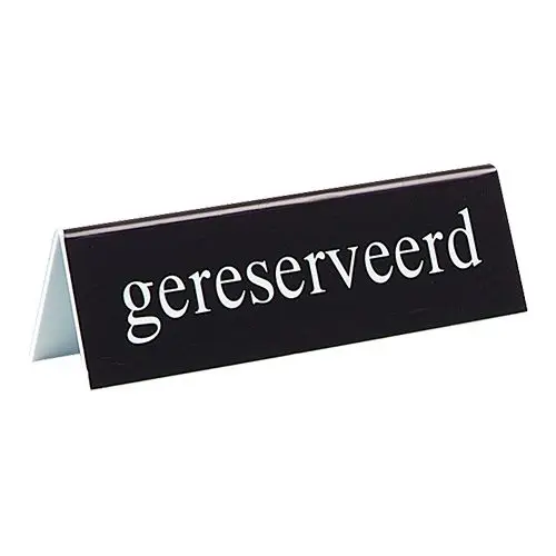 Seizoensaanbieding tafelbord