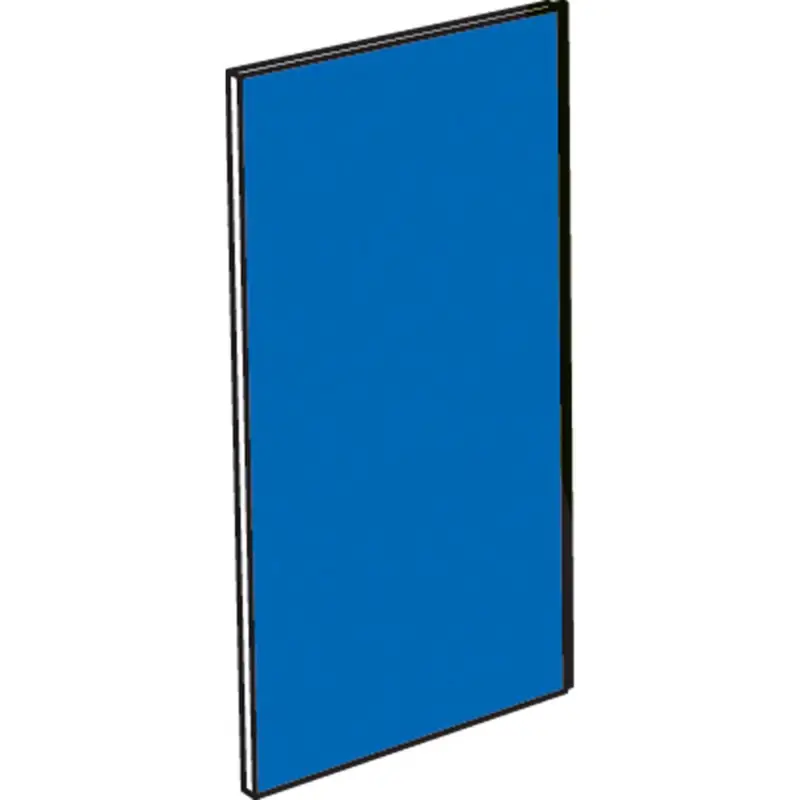 Goedkoop Bekledingspaneel "blauw" zijdelings