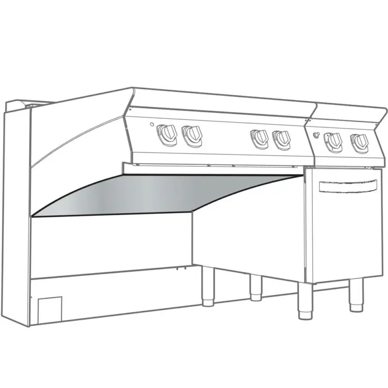 Voordeelprijs Rugwand voor -TOP- element van 400 mm