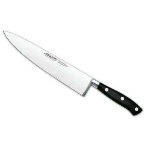 Actieprijs Arcos Riviera Demi chefmes zwart 200mm