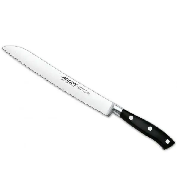 Koop Vandaag Arcos Riviera Broodmes zwart 200mm