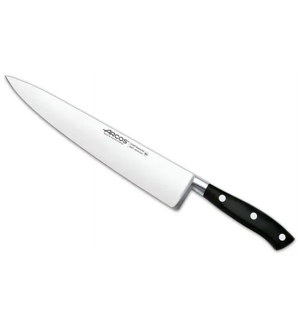 Arcos Riviera Chefmes zwart 250mm Actieprijs