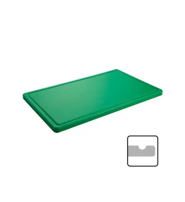 Snijblad groen 40x25x2cm geul Bestseller