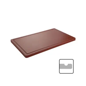 CaterChef Snijblad bruin 40x25x2cm geul Must-Have