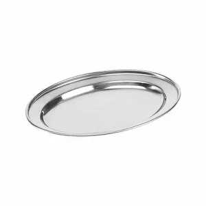 Flitsaanbieding Serveerplateau RVS 61x42cm