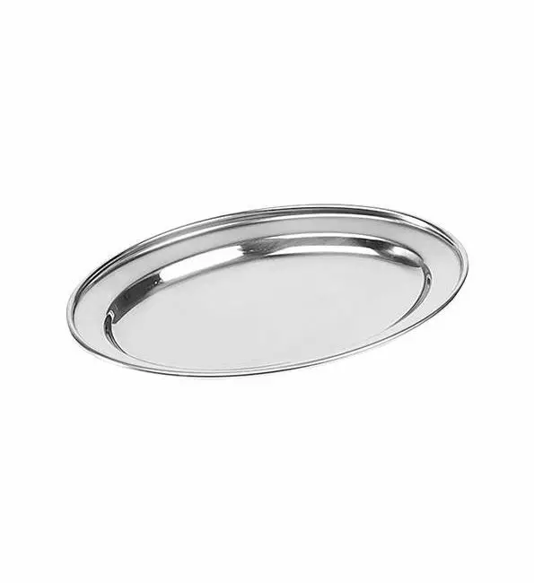Flitsaanbieding Serveerplateau RVS 61x42cm