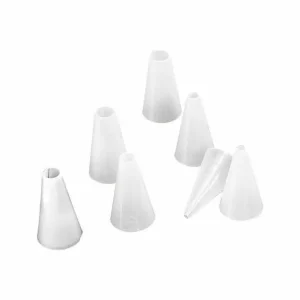 Nieuw Spuitmondjes glad | 7 stuks