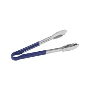 Dagaanbieding Serveertang blauw RVS 25cm