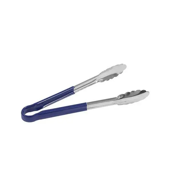 Koop Vandaag Serveertang blauw RVS 30cm