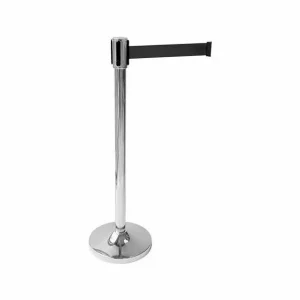 Afzetpaal met zwart lint Ø32xH91cm Rechtstreeks Van De Fabrikant