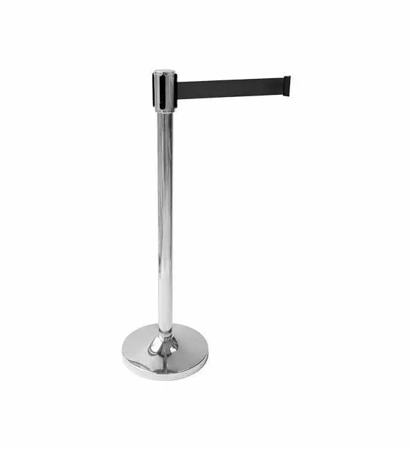 Afzetpaal met zwart lint Ø32xH91cm Rechtstreeks Van De Fabrikant