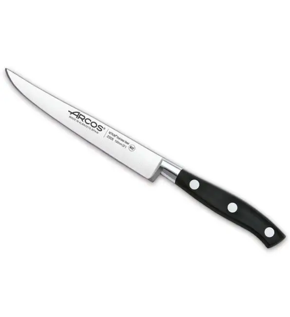 Korting Arcos Riviera Steakmes zwart 130mm