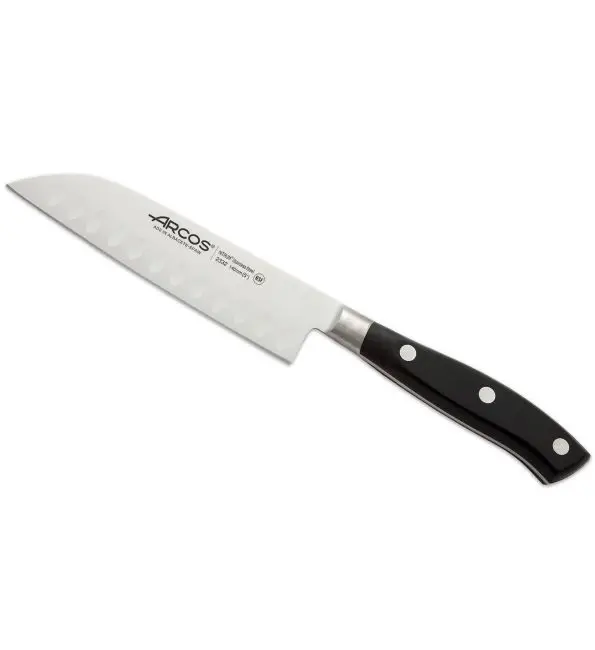 Flitsaanbieding Arcos Riviera Santokumes zwart 140mm