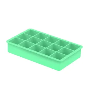 Dotz Silicone Ijsblokvorm kubus groen 3,3x3,3x3,3cm Favoriet