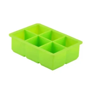 Direct Beschikbaar Dotz Silicone Ijsblokvorm kubus groen 4,8x4,8x4,8cm