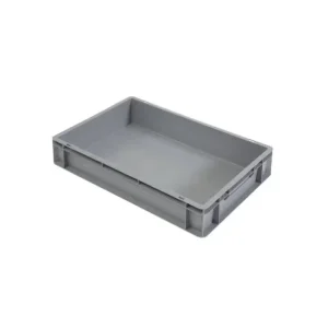 Koop Online Euronormbak dicht grijs 600x400x120mm
