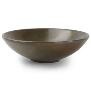 F2D Escura Kom donkerbruin Ø15,5xH4,5cm Exclusieve Aanbieding