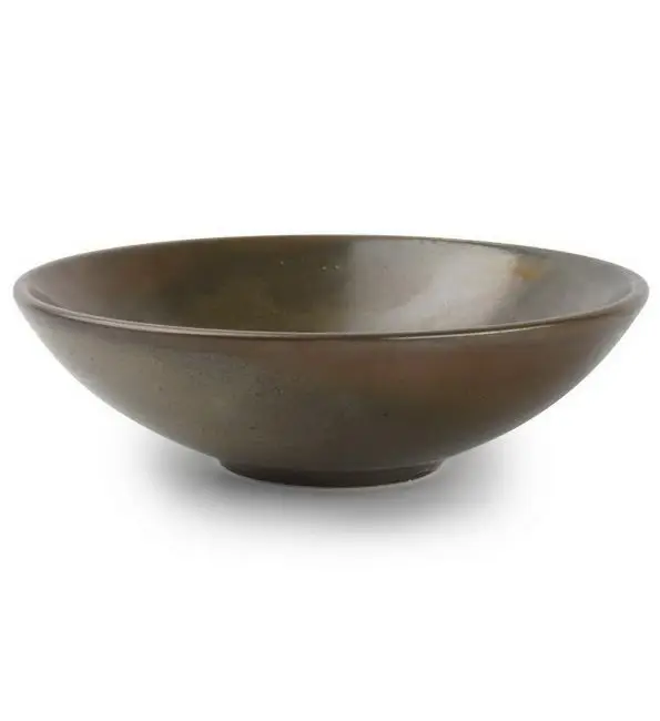 F2D Escura Kom donkerbruin Ø15,5xH4,5cm Exclusieve Aanbieding