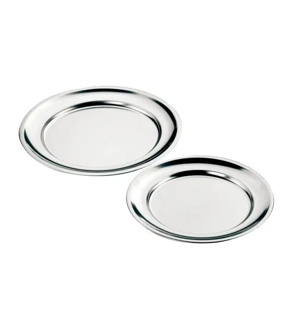 Inoxibar Schotel rond inox 30cm Hoge Kwaliteit