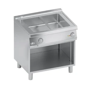 Beperkte Voorraad ATA Bain-Marie Elektrisch 2/1GN met open onderstel