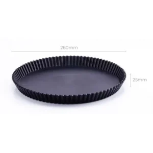 Fabrieksprijs CBP Taartvorm kunststof gekarteld 28cm