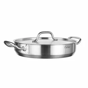 Inoxibar Extra lage ketel 2,7L Ø24xH6cm Speciale Aanbieding