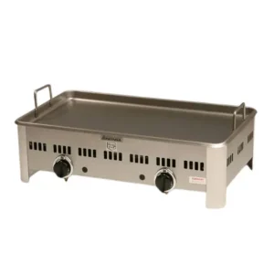 Bakplaat Junger elektrisch dubbel inox Actieprijs