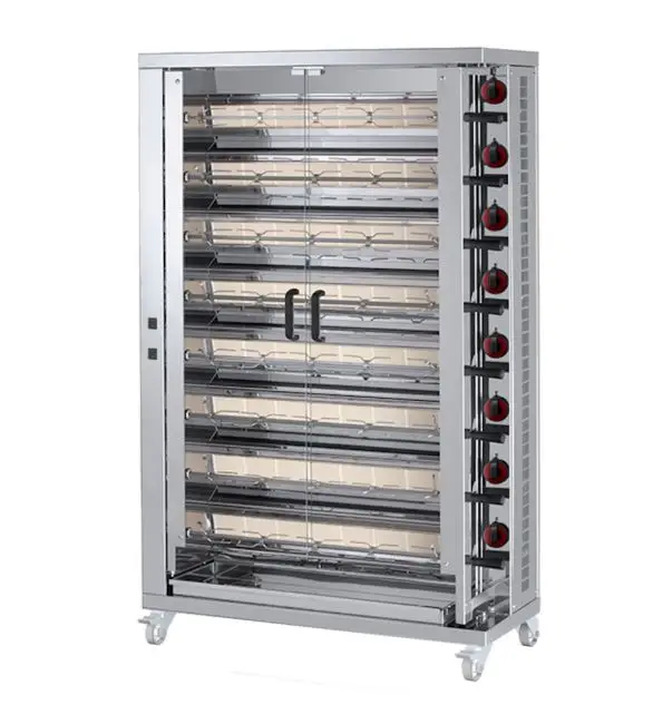 Goedkoop RCR-MAS Kippenspit Gas 8x5 kip Model 840