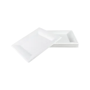 Favoriet Bagasse Bord vierkant suikerriet 26cm | 50 stuks