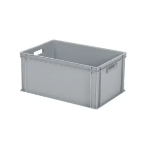 Koop Online Stapelbak Euronorm grijs 600x400xH280mm