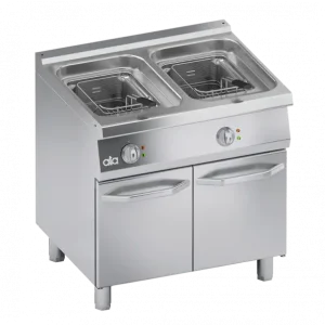 ATA Friteuse elektrisch 2x10L Beperkte Voorraad