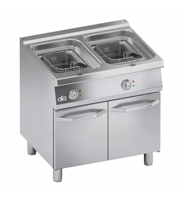 ATA Friteuse elektrisch 2x10L Beperkte Voorraad