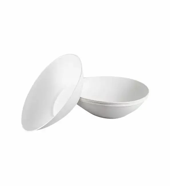 Nieuw Bagasse Bowl ovaal suikerriet 450ml Ø160x128x34mm | 50 stuks