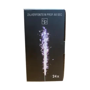 Nu Kopen Zilverfontein ijsfontein vuurwerk 60sec | 24 stuks